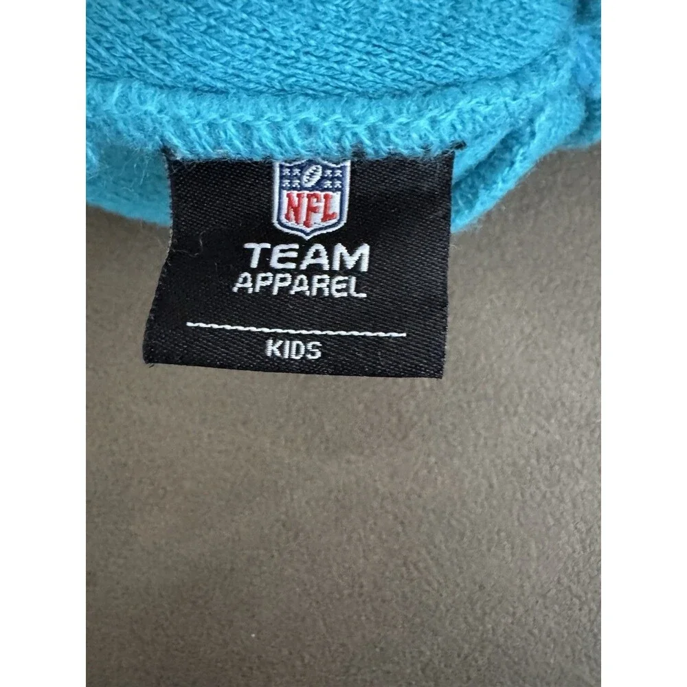 Miami Dolphins Kids Pom Beanie NFL Team Apparel Boys 4-7
